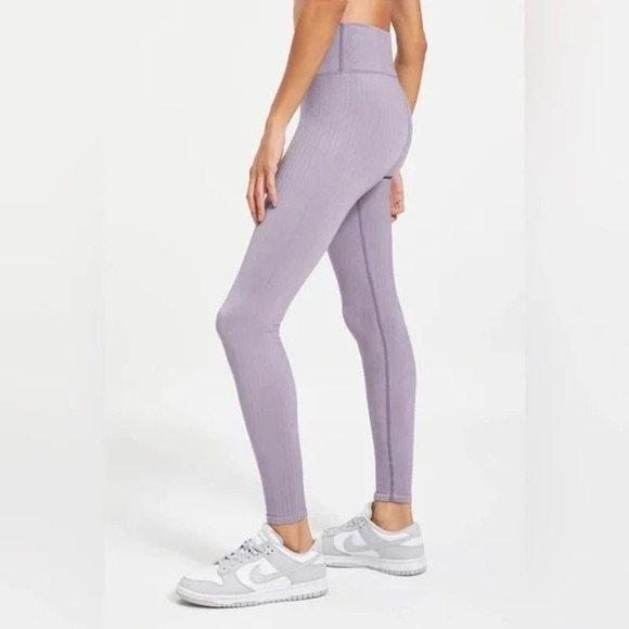 NWT Good American WIDE RIB SHINE CLEAN SEAMLESS LEGGINGS S/M - Picture 7 of 7